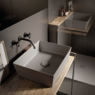 Izlietne HAPPY HOUR 11:00S, 50x38x15cm, balta