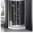 Tvaika dušas kabīne 950x950x2150mm CRW stūra,