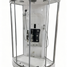 Tvaika dušas kabīne 1150x1150x2200mm CRW stūra