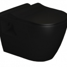 Piekarināmais pods RONDO melnā krāsā ar soft close vāku