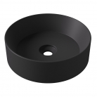 Izlietne HAPPY HOUR 7:00S, D44x15cm, melna matēta