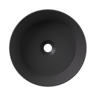 Izlietne HAPPY HOUR 7:00S, D44x15cm, melna matēta