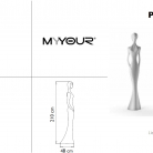 Lampa PENELOPE āra+paliktnis