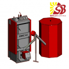 Atmos kombinētie granulu apkures katli DC 32 SP 35/6 - 20kW
