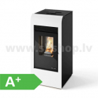 Granulu kamīns Eva Calor RITA PLUS 9,5kW balts