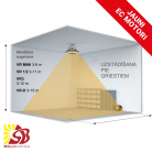 Gaisa pūtējs Volcano EC VR MINI 3-20kW NEW 0455