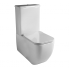 WC pods BRIO ar skal.kasti un SLIM SC vāku, balts GSG Ceramica