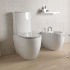 WC pods LIKE horiz. ar SLIM softclose vāku, balts GSG Ceramica
