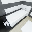 Vanna CLASSICA 150x75cm bez paneļa ar sifonu