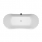 Vanna BELISANA1 1785x780mm, balta ar noplūdes sifonu