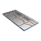 TYCROC UHP16B XPS plāksne siltajām grīdām 300x600x25mm (Dn16mm caurulei)