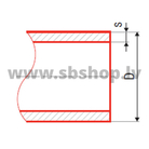 Pelēka plastmasa caurule FASER HOT S3.2 SDR7.4 D25x3.5 PP-RCT Fv-Plast