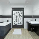 Vanna CLASSICA 170x75cm ar U/L veida paneli un sifonu