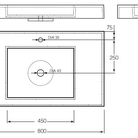 Izlietne F-800 800x450 balta