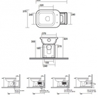 WC pods WALDORF balts