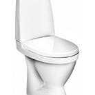WC Gustavsberg.NAUTIC Hygienic Flush horiz.izvads + vāks Soft Close, balts