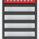 Dvieļu žāvētājs TERMA VIVO 910x500mm RAL9005 matēts MELNS
