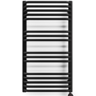 Dvieļu žāvētājs TERMA A01 1060/530mm melns matēts ar sildelementu MOA 600W