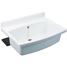 Izlietne SANIT MAXI 70x50cm balta triecien izturīga plastmasa