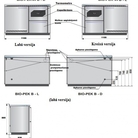 Centrometal centrālapkures plītis BIO-PEK B 23/B-D 24kW