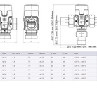 Termostatiskais jaucējvārsts 1/2'' 35-65°C LK ARMATUR