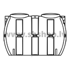 Septiķa tvertne 3000L ar filtru Delfin Premium