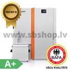 HKS LAZAR Granulu apkures katli Interfire 11kW ar 150L bunkuru