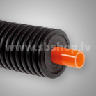 Siltumtrase SINGLE 200/110x10.0 PE-Xa SDR11 PN6 apkurei TERENDIS