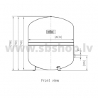 Izplešanās trauks REFLEX N 200L, 6bar