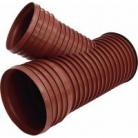 Dubultsienu kanalizācijas trejgabali Dn315/200 45gr