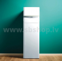 VAILLANT Siltumsūknis zeme–ūdens flexoCOMPACT VWF 88/4 400V 9,3kW ar iebūvētu 185L boileri