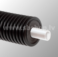 Siltumtrase SINGLE 140/63x8.7 PE-Xa SDR7.4 PN10 sanit.ūd.TERENDIS