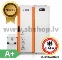 HKS LAZAR Granulu apkures katli SmartFire Compact 15/50 ar bunkuru