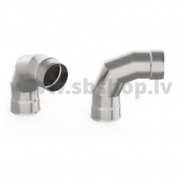 UMK Skursteņa līkums 90*., D180, AISI439/0.5mm