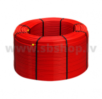 HERZ Caurule d16*2.0 PE-RT 5 slāņu skāb.dif.rullis 600m sarkana (AUSTRIJA)