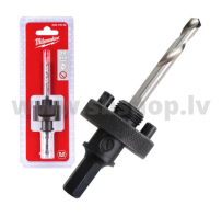 IN Kroņurbja adapteris bimetāla 32-210mm HEX 9,5mm, Milwaukee