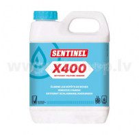Piedeva tīrīšanai un nogulšņu noņemšanai SENTINEL X400 Sludge Remover, 1L, kastē 12gb.
