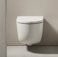 HATRIA FUTURA pods piekarināms ar Soft Close SLIM vāku AKCIJA VORTEX skalošas sistēma, rimless