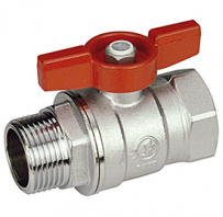 Lodveida ventiļi ar tauriņa rokturi I-A GIACOMINI 3/4''