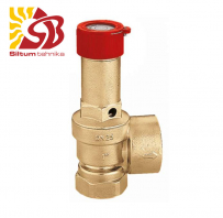 CALEFFI Drošības vārsts 1"F 3 bar
