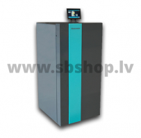 Granulu kamīns CentroPelet ZVB II 20 ar centrālapkuri, Touch, automatiskā tīrīša