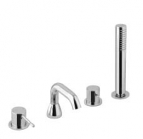 Maisītājs uz vannas malas ar mehānisko pārslēdzēju ALPI BLUE, hromēts