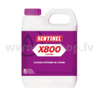 Piedeva ātrai tīrīšanai un nogulšņu noņemšanai SENTINEL X800 Fast Acting Cleaner, 1L, kastē 12gb.