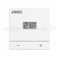 Termostats ENGO EASY-230B vadu, balts