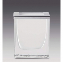 Turētājs zobu birstēm FASHION balts hrom