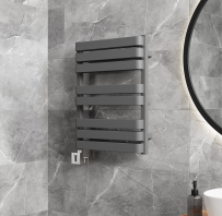 Dvieļu žāvētājs TERMA WARP T 1110x500mm Metallic grey krāsa