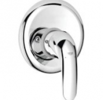 Maisītājs Euroeco dušai iebūvētais, hroms