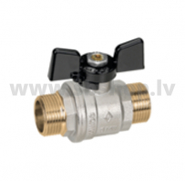 Ventīlis BUGATTI a-a 1" ar tauriņa rokturi