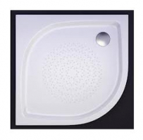 Paliktnis RR-90*90 (500) ar paneli BEZ sifona Vispool, balts