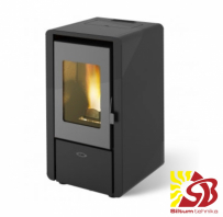 CENTROMETAL granulu kamīns CentroPelet Z6 K melns